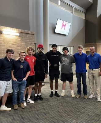  Students attending Next Man Up Event